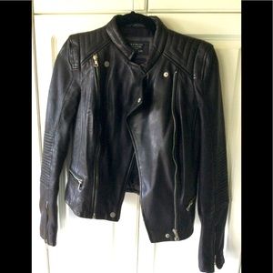 ZARA Leather Moto Jacket